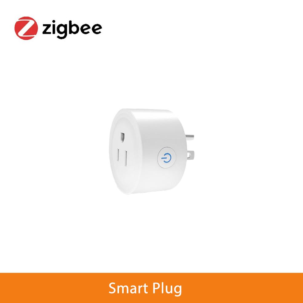 Tuya Wifi Smart Plug Us Mexico Chile Zigbee Socket 10a Power Monitor Outlet Smart Life Sockets Works With Alexa, Google Home