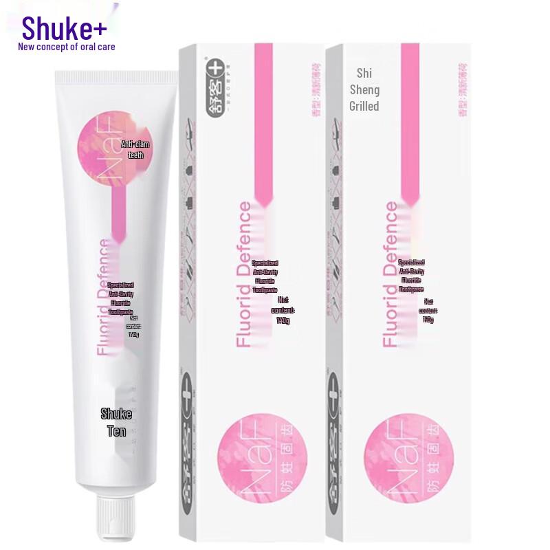 Shuke Family Pack Toothpaste (Anti-Yellowing & Fresh Breath)
