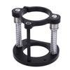 Router Lifting Base 2 Jaw Clamping Hand Crank Lift Base for 64 66mm Small Trimming Machine Slotting Chamfering Black