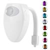 Mini Toilet Lamp USB Charging Body Induction Night Light with Motion Sensor Bathroom Accessory