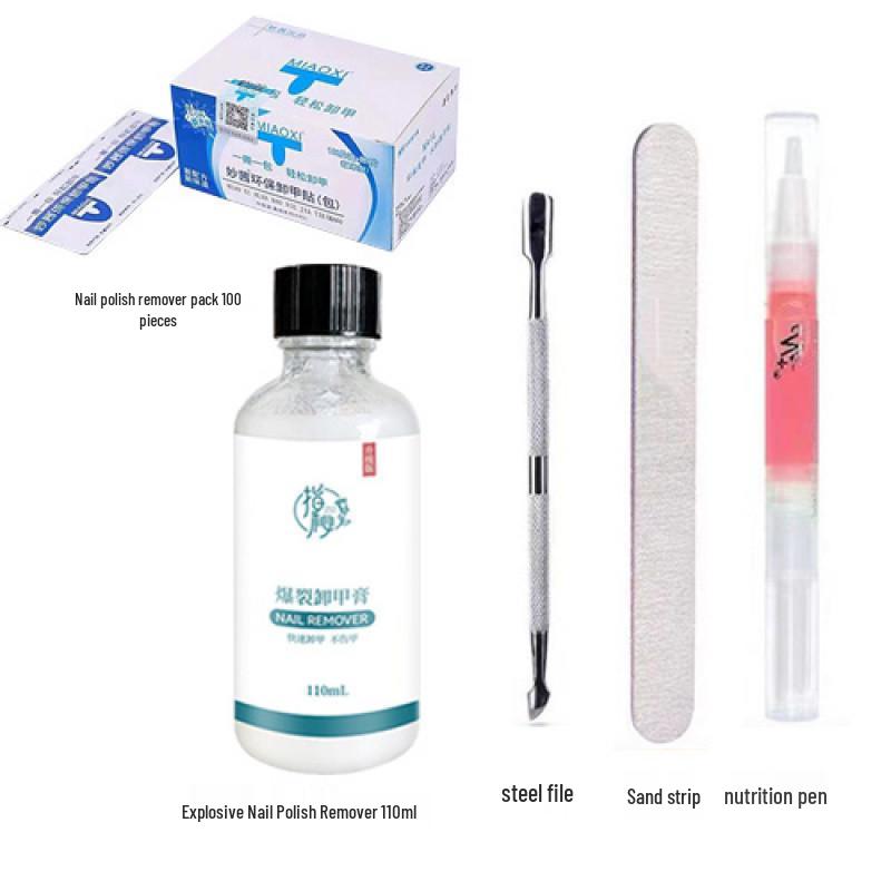 Quick-Action Nail Polish Remover: Fast, Effective, Large Capacity for All Nail Types