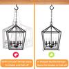 Zelfborende Schroef Veiligheidssluitingen Zware Anti-Val Planten Ophanghaken voor Binnen Buiten Lamp Slinger Ornament Bevestiging