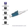 Qoltec Fiber Optic Patchcord LC/UPC - LC/UPC | Multimode | 50/125 | OM3 | Duplex | 15m