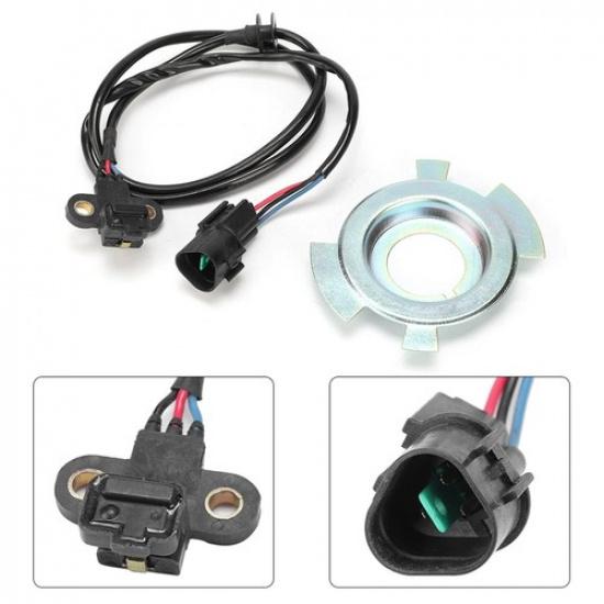 

4D56 Engine Crankshaft Position Sensor + Angle Sensing Blade For Mitsubishi L200
