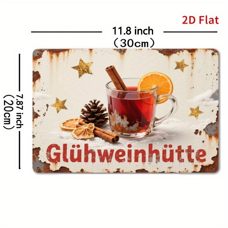 2D Flat Universal Design Iron Tin Sign with Robust Construction and Weather-Resistant Features for Wall Decor