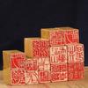 Calligraphy Finished Stamp Seal Chinese Painting Square Stamp Ancient Style Natural Stone Carving Book Collection Finished Sello