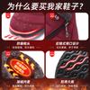 Winter Women's High-top Velvet Warm Thickened Waterproof and Non-slip Snow Boots Large Size Cotton Shoes