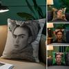 Moderne Kunstwerke Frida Kahlo-Schöner Kissenbezug Komfort Sofabett Seidig elegant Verdeckter Reißverschluss Dekorative Kissenhülle