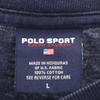 POLO SPORT RALPH LAUREN Long Sleeve T-shirt L Navy Ron T Men's Used