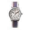 Q&Q SmileSolar (Q&Q Smile Solar) Wodoodporny zegarek analogowy zasilany energią słoneczną R01A-002JK Damski Fioletowy