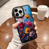 Red Flowers Case for IPhone 16 15 14 13 12 11 Pro Max X XS Max XR 7 8 Plus Case Cover Funda