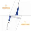 Plastic Crochet Hook Needle for Braiding Latch Hooking Weave Tool for Hair Weaving Knit Hook Needle for Hair Weaving Crochet