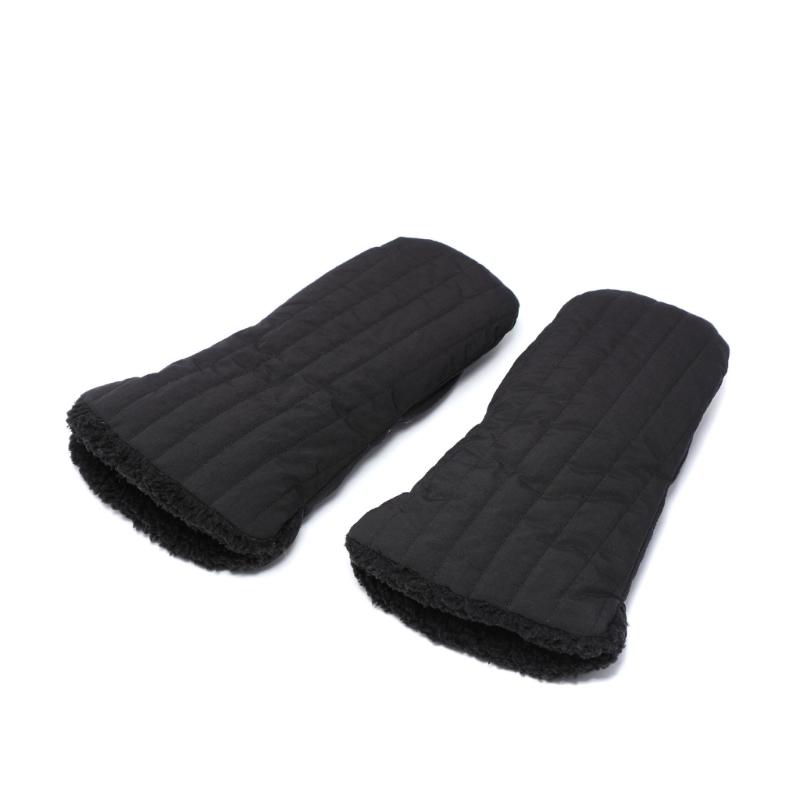 Soft Baby Stroller Handmuffs Insulated Pushchair Hand Warmer Windproof Cart Hand Muff Winter Season Warm Gloves