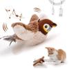 Electric Interactive Plush Pet Toy Flapping Shaking Simulation Animal Cat Dog Toy For Boredom Relief