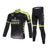 Maglia da Ciclismo Uomo Donna Manica Lunga Traspirante Abbigliamento Performance Ciclismo su Strada Mountain Bike