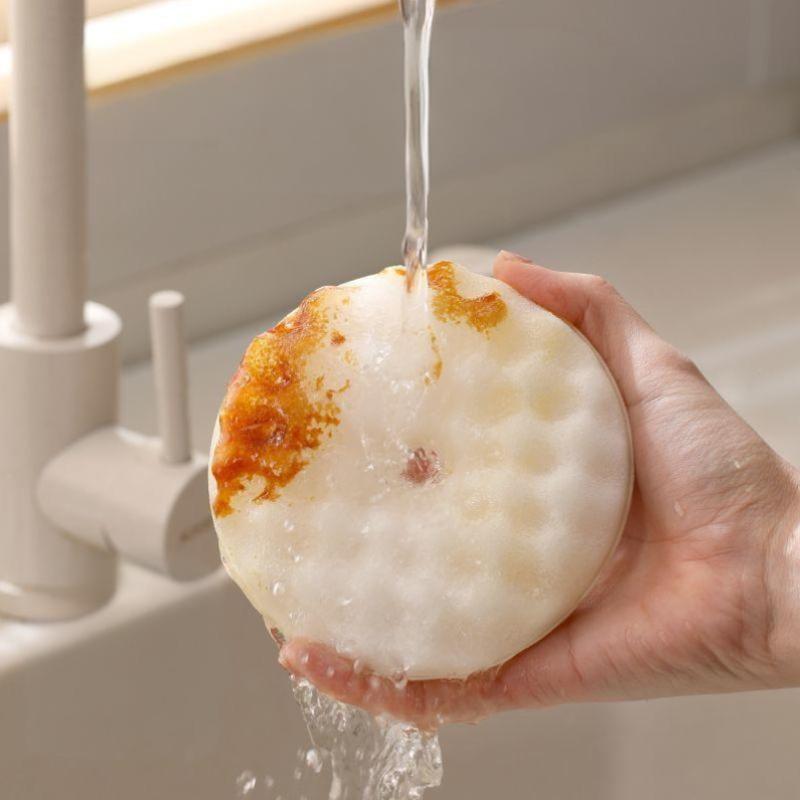 Kitchen Cleaning Sponge Set Double-Sided Scrubbing Dishes, Pots And Pans Dishwashing Sponge Multi-Function Cleaning Brush
