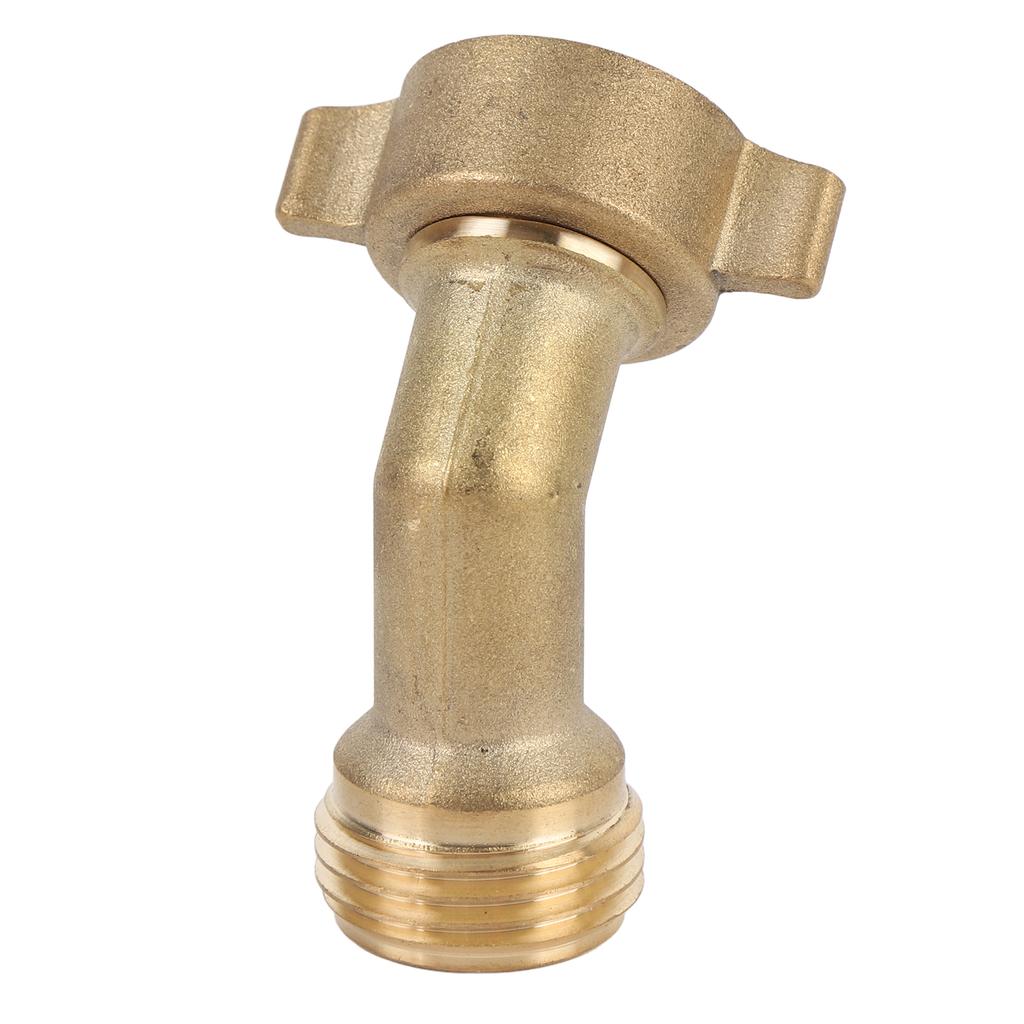 45 Degree Water Hose Elbow with Filter RV Water Hose Adapter for RV Travel Trailer 3 4 Inch NPT