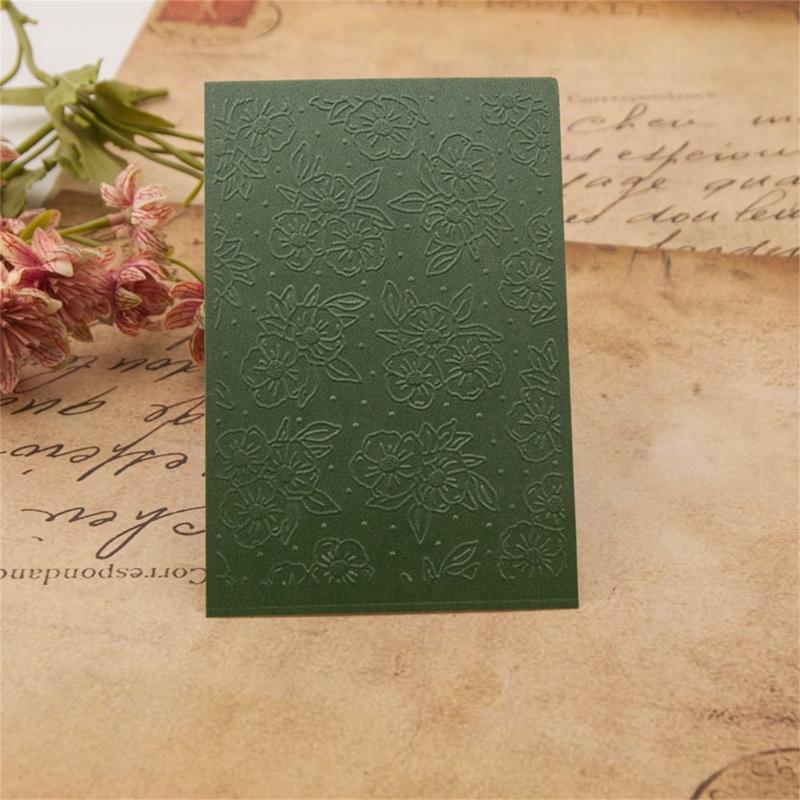 Blumenmuster Prägefolder Papierkarte Prägeschablonen Prägemaschine Vorlagen für Kartenherstellung