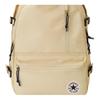 Converse Straight Edge Logo Einfach Vielseitig Mode Polyester Rucksack Großer Unisex-Rucksack Beige UA5797-X8I
