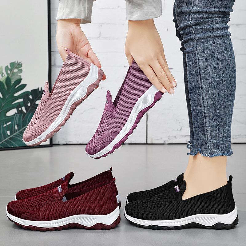 Pumps Women's Women's New Shoes for Spring Breathable Soft Soled Flats Casual Shoes