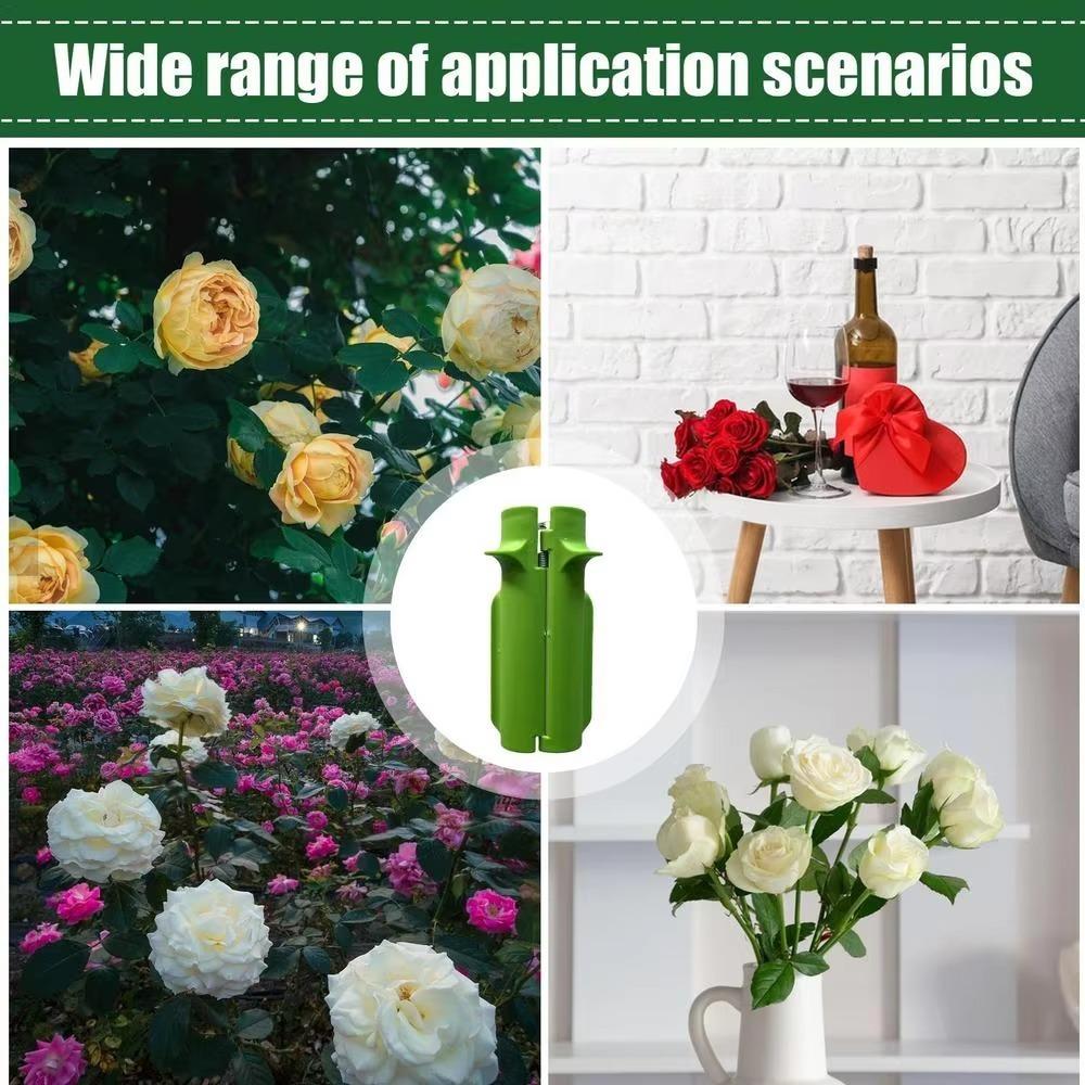 Snadno použitelný odstraňovač trnů růží Nástroj na odstraňování listů rostlin Odstraňovač listů růží Čistič stonků Zahradní potřeby