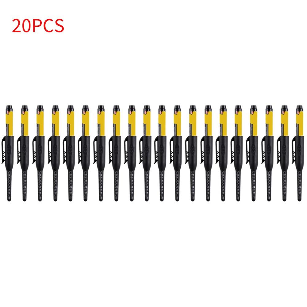 45mm Waterproof Deep Hole Marker Pens Long Nib Head Carpenter Pen Multi-purpose athroom Woodworking Long Head Carpenter Pen