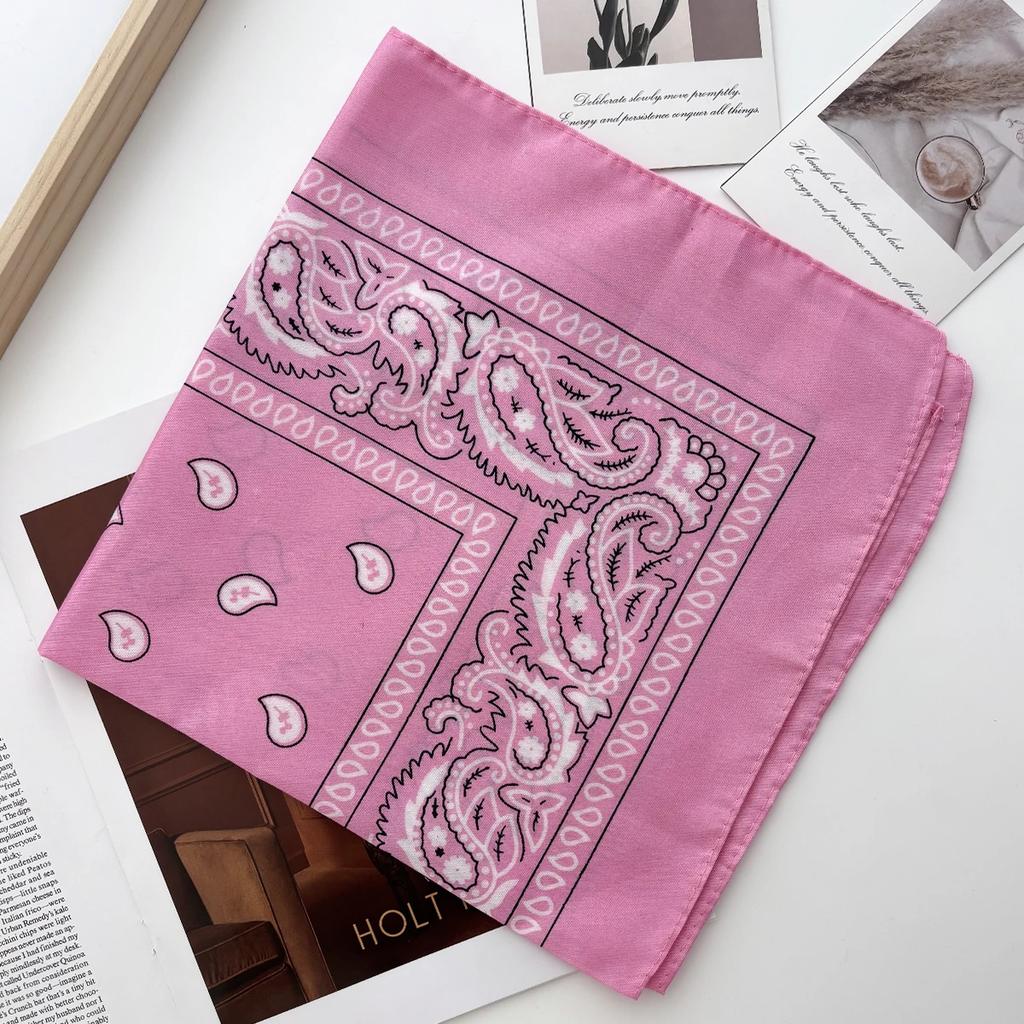 Bandana unisexe pour hommes et femmes, bandeau pour cheveux, style cowboy, pour hommes, motard, sport, couvre-chef, bandeau pour poignet, foulard de tête cachemire, foulard carré