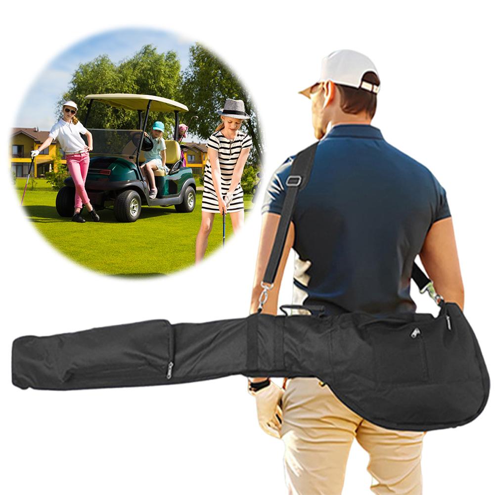 Składana torba na kije golfowe Mini wodoodporna torba transportowa na kije golfowe Torba podróżna na 8-10 kijów golfowych