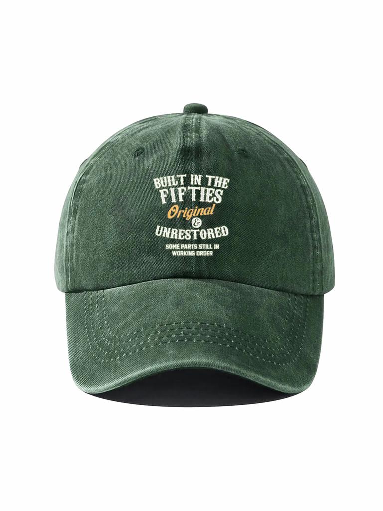 1pc Adjustable Cotton Peaked Hat, Summer Casual Sunshade Cap For Men And Women Suitable Breathable Outdoor Street
