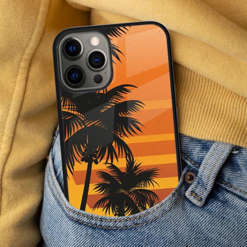 Hot Synthwave Retro 80s Neon Magnetic Soft Phone Case for iPhone 16 Promax 15 Pro 13 14 Plus 11 12 Mini MagSafe Coque