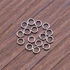 Stainless Steel Closed Jump Ring Tiny DIY Charm Pendant Connector Split Loops Keychain Findings For Jewelry Making