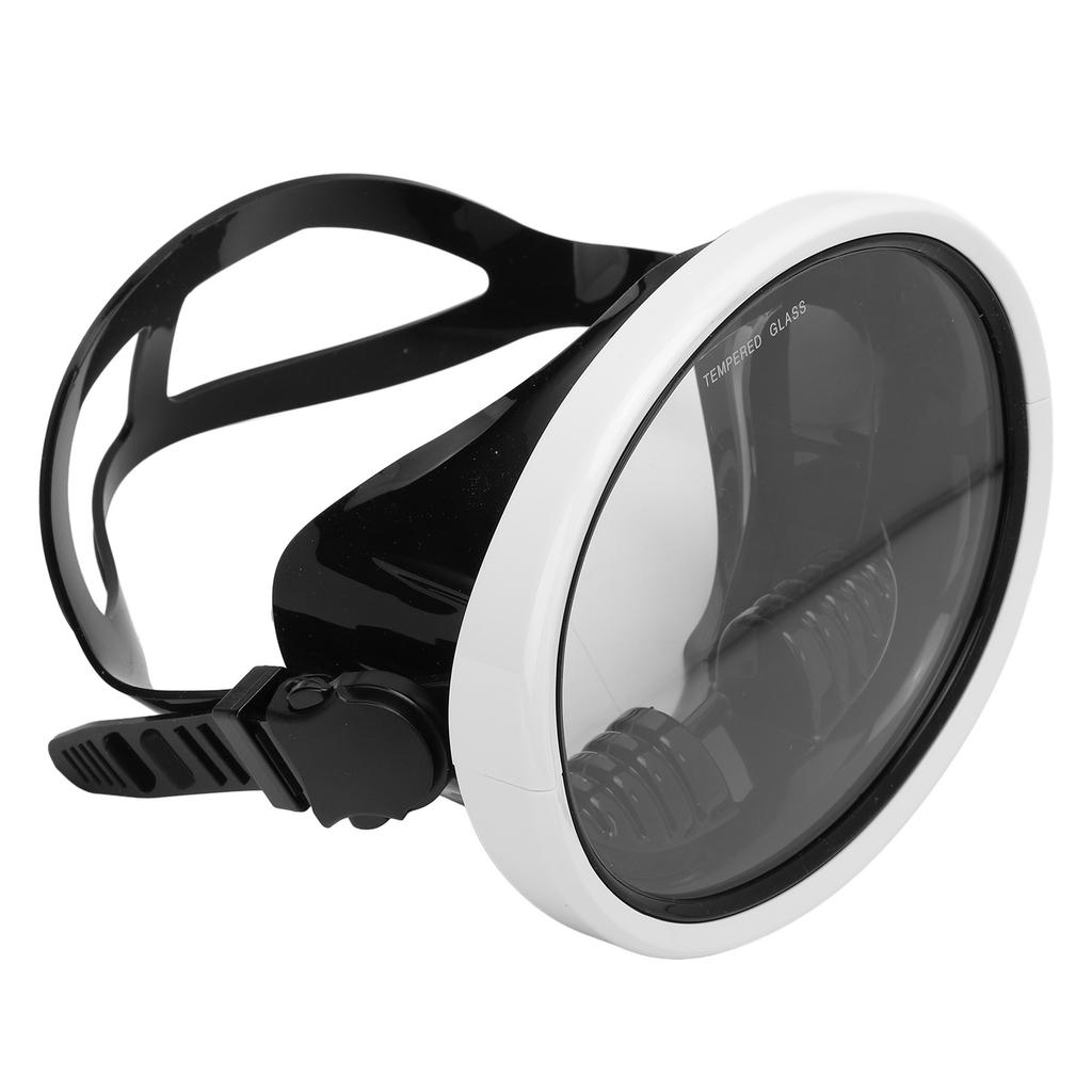 Universal Diving Goggles Tempered Glass Lens Waterproof HD 180 Degree Panoramic Field Of View Snorkeling Silicone