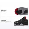 Air 4 RM PS Bred Çocuk Spor Ayakkabı Siyah Kurt Grisi Beyaz FQ7936-061
