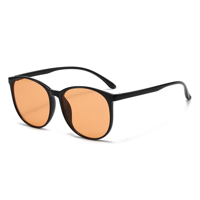 Modne Okulary Przeciwsłoneczne z Dużą Okrągłą Oprawką 2026 z Ochroną UV dla Mężczyzn i Kobiet