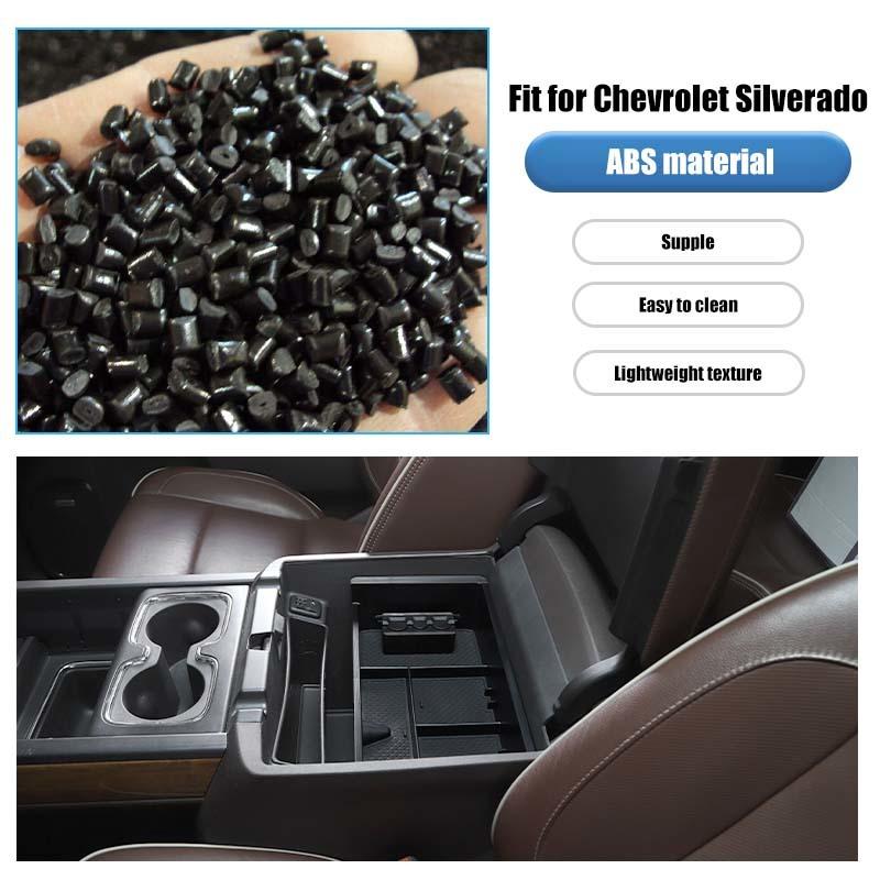 Armrest Box Storage Box Storage Box Organizer Container For  Chevy Silverado /GMC/SIERRA 2012-2018 Stowing Tidying Accessories