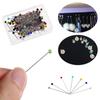 32mm Crafts Garment Accessory Knitting Glass Head Pins Locating Pin Sewing Needles Glass Head Bead
