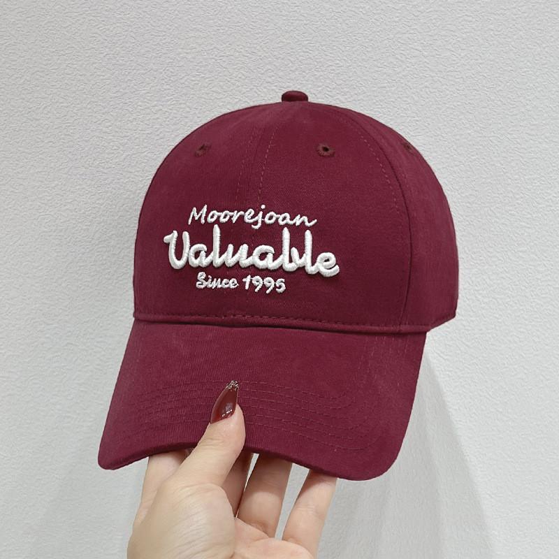 Bestickte Baseballkappe ohne Marke mit verstellbarer Passform für Frühling und Herbst Sonnenschutz