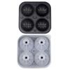 Silicone Football Ice Grid Molds for World Cup Fans Party Drinks Ice Hockey Tray Sports Ball Shaped Ice Ball Maker Kitchen Acces
