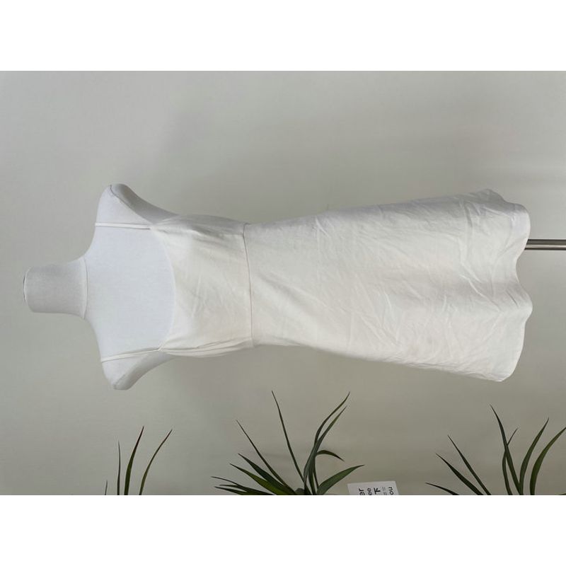 

2025 Summer New Simple Simple Beauty Gentle Light Color Loose Cotton Linen Solid Suspender Skirt Mid Skirt 1 Color S