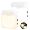 LED Bewegingssensor Lamp USB Opladen Vierkante Lamp Type C Oplaadbaar voor Slaapkamer Keuken Trap Gang Kledingkast Kast Verlichting