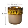 Japanese Style Tea Cup Pottery Vintage Household Office Coffee Mugs Drinkware Milk Breakfast Latte Kung Fu Teacup Drinkware New