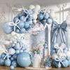 Pink and Blue Balloon Chain Set for Baby Shower or Birthday Party Decorations
