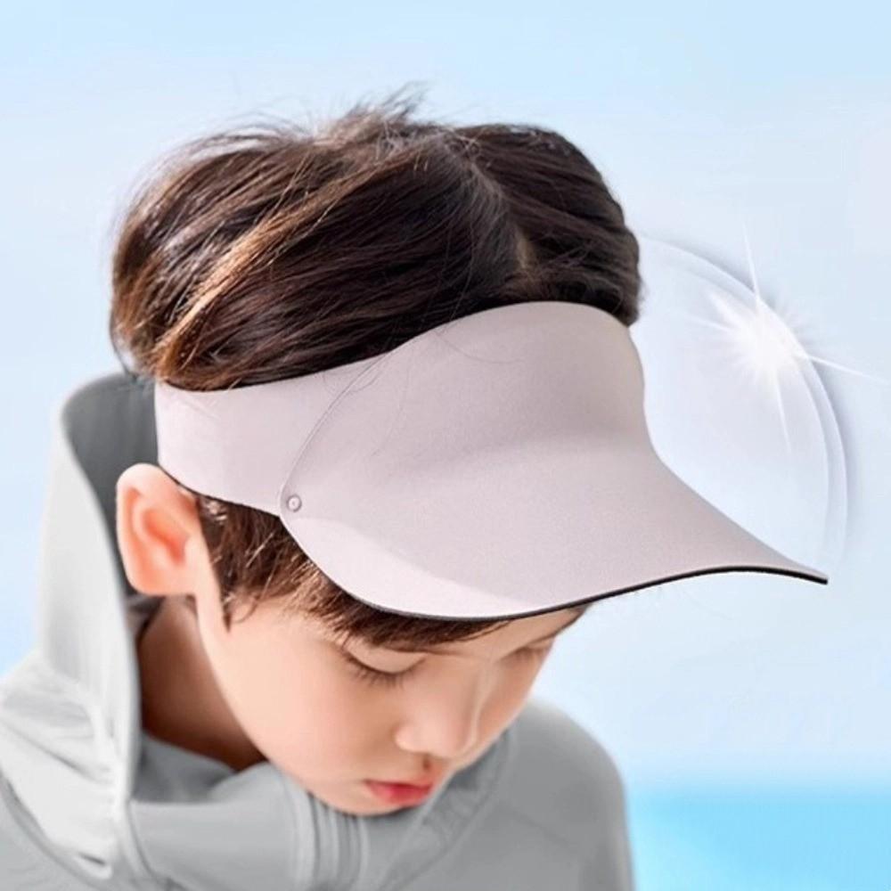 Quick-dry Kids Sunshade Hat Seamless Children's Sunscreen Cap Elastic Summer Kid Sunhat Girls