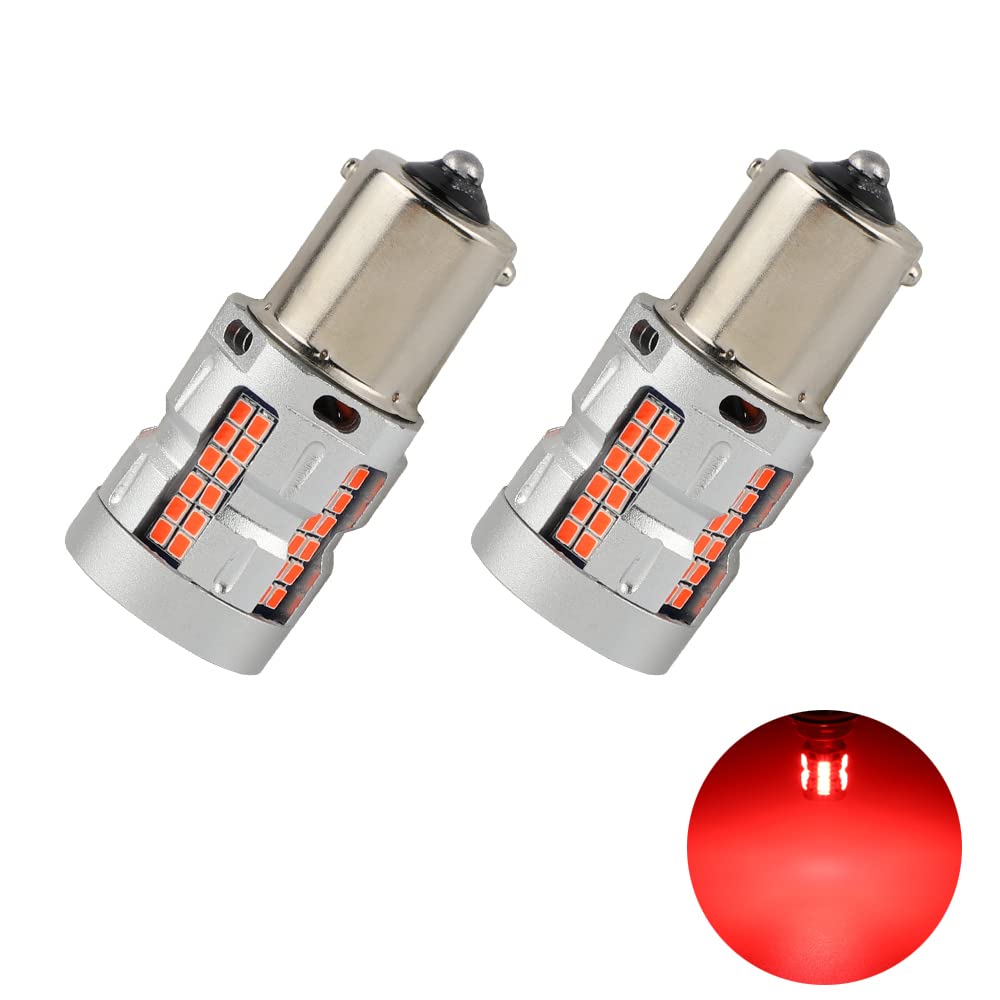 Catland S25 Single LED Brake Lamp Red Tail Lamp Red 1156 BA15S P21W 180