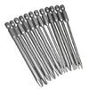 12pcs Slotted Crosses Head Screwdriver Bit Collection Alloys Steel Offering Sandblasted Surfaces with Hexagonal Shank