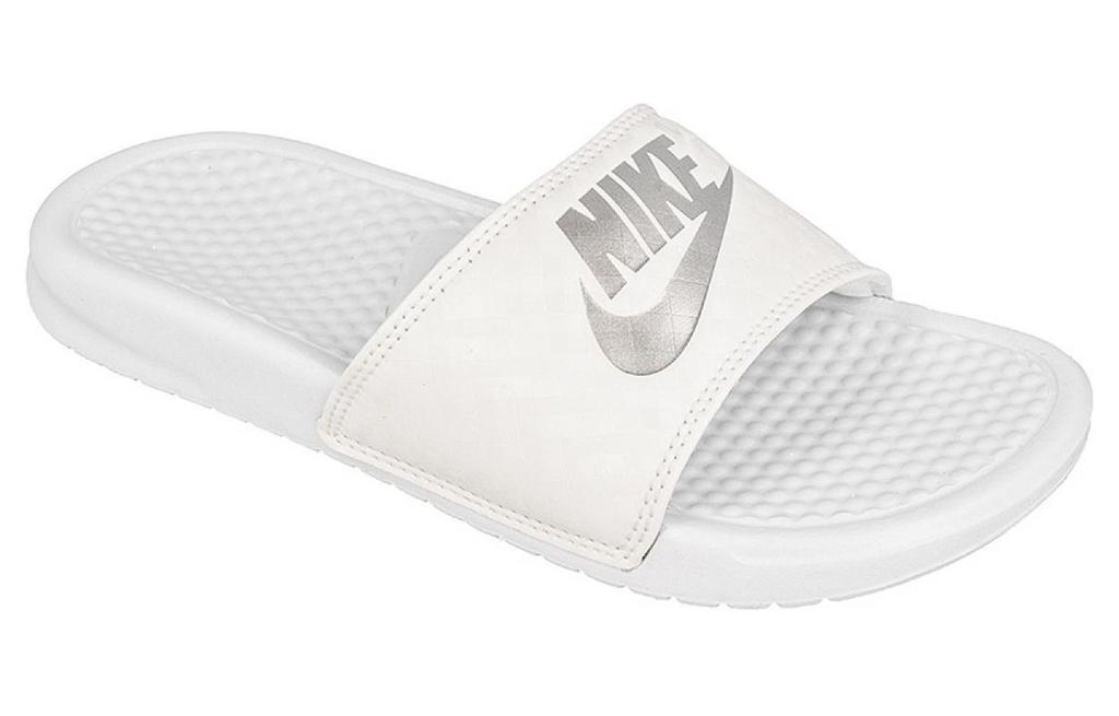 Nike Benassi Jdi 'White Silver' Women's 343881-102