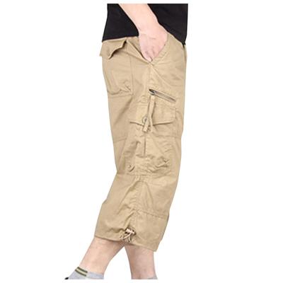 Erkekler Yaz Moda Rahat Açık Nefes Tulum Şort Spor Pantolon