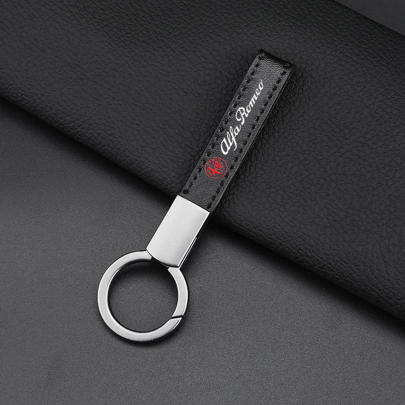 Adesivi per Auto Per Alfa Romeo Articoli per Auto Emblema 3D in Metallo per Styling Auto Portachiavi Anelli Portachiavi Per alfa romeo 159 147 156 giulietta
