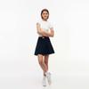 Tommy Hilfiger Cotton Micro-Fleece Trendy College Style High-Waisted A-Line Pleated Denim Skirt Women skirts DW0DW23149