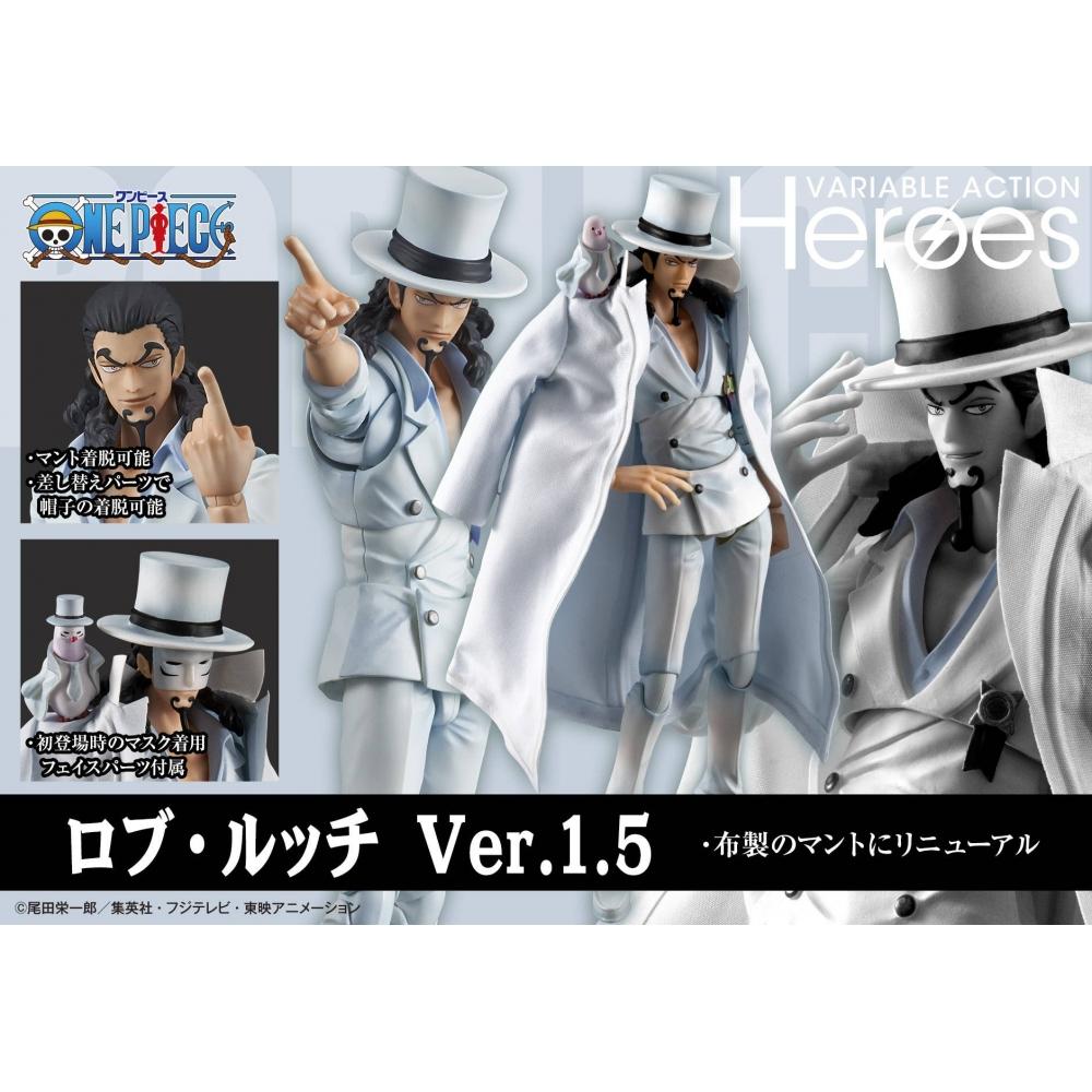 One Piece Variable Action Heroes One Piece Rob Lucci Ver.1.5